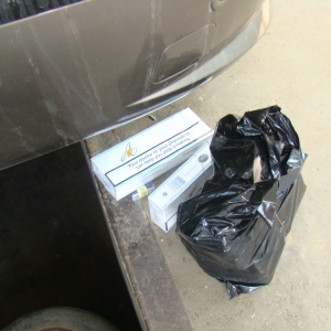 Ţigarete de contrabandă, descoperite la P.T.F. Sculeni