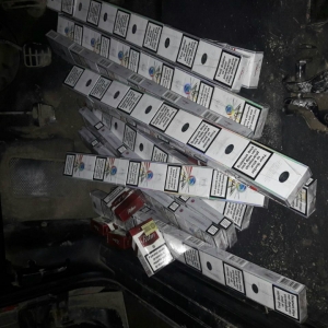 Ţigarete de contrabandă, descoperite la P.T.F. Sculeni