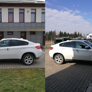 BMW X6 furat din Italia, descoperit la S.P.F. Negreşti