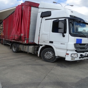 Bunuri susceptibile a fi contrafăcute, confiscate la P.T.F Giurgiu