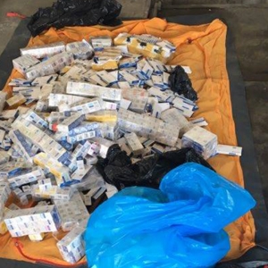 Doi frați au încercat să introducă ilegal în țară o cantitate record de substanţe anabolizante