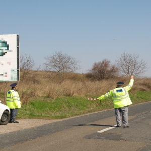 Autoturism radiat din circulaţie, depistat de poliţiştii de frontieră gălăţeni