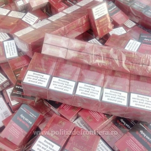 Criminal group specialized in cigarette smuggling, with branches at international level, dismantled by the Romanian border guards