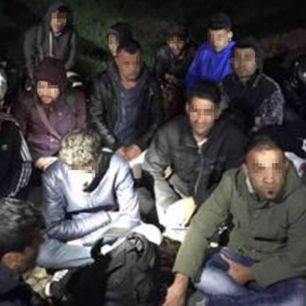 21 cetățeni din Iran și Irak care încercau să treacă ilegal frontiera, depistaţi de poliţiştii de frontieră de la S.P.F Borș
