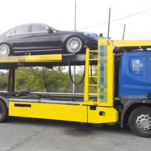 Mercedes căutat de autoritățile lituaniene, descoperit la P.T.F. Borş