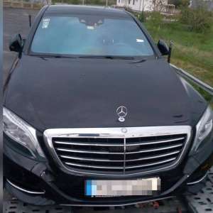 Mercedes căutat de autoritățile lituaniene, descoperit la P.T.F. Borş