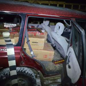 Țigări de contrabandă în valoare de peste 78.000 lei, confiscate la frontiera de nord