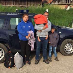 Familie de irakieni oprită la frontieră din drumul ilegal spre Spaţiul Schengen