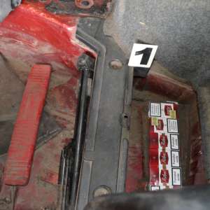 Aproximativ 3.000 de ţigarete descoperite de poliţiştii de frontieră gălăţeni