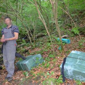Țigări de contrabandă în valoare de peste 183.000 lei,  confiscate la frontiera de nord