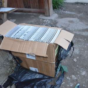 Țigări de contrabandă în valoare de peste 183.000 lei,  confiscate la frontiera de nord