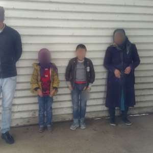 Patru cetățeni străini ascunşi în remorca unui camion, descoperiţi la P.T.F. Negru Vodă