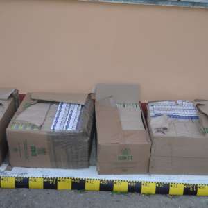 Ţigări de contrabandă, confiscate de poliţiştii de frontieră