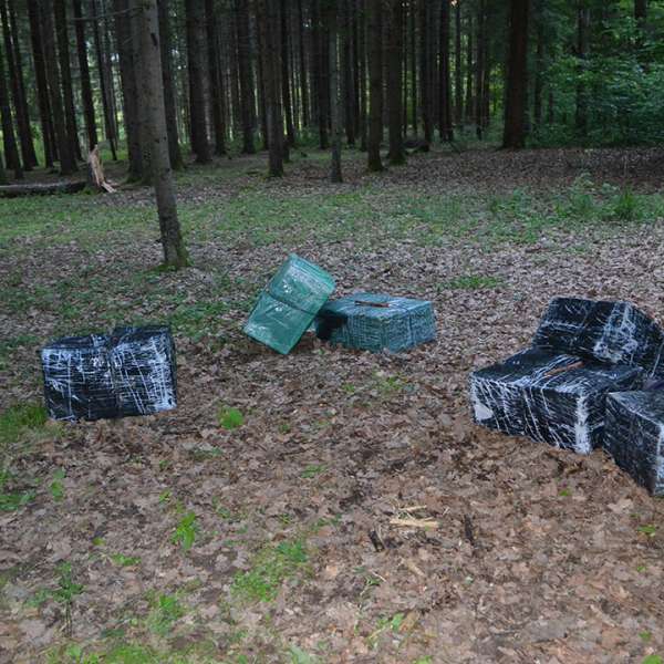Peste 23.500 de pachete cu ţigări de contrabandă, descoperite la frontieră