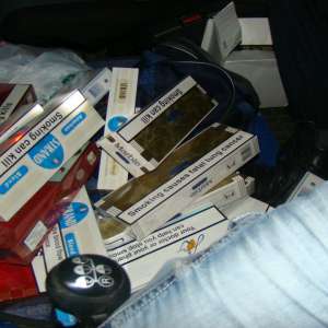 Modalităţi de ascundere a ţigărilor de contrabandă