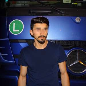 Un cetățean irakian a încercat sa evite controlul de frontiera la P.T.F. Calafat, pentru a intra ilegal in România