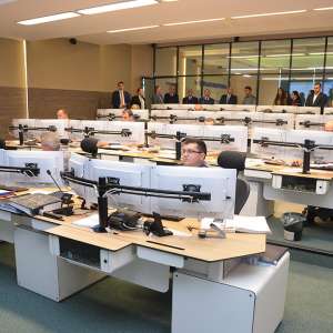 Vizită de lucru a Comisiei de Apărare, Ordine Publică şi Siguranţă Naţională din Camera Deputaţilor la Centrul de Comandă şi Control al Poliţiei de Frontieră