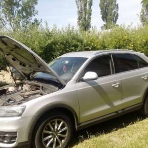 Audi Q3 furat din Belgia , depistat la P.T.F. Albiţa