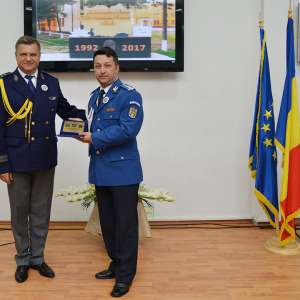 Şcoala de Pregătire a Agenţilor Poliţiei de Frontieră Avram Iancu Oradea a împlinit 25 de ani de existenţă