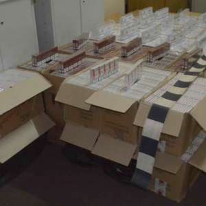 46.000 pachete cu țigări de contrabandă confiscate la frontiera de nord