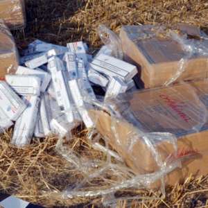 Reţea infracţională care transporta ţigările peste frontieră cu deltaplanul, destructurată de poliţiştii de frontieră vasluieni