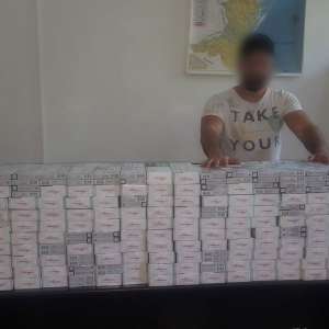 1.500 pachete cu ţigări de contrabandă, descoperite de polițiștii de frontieră constănțeni