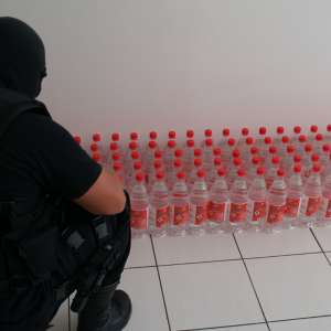 Alcool fără documente de provenienţă, confiscat de poliţiştii  de frontieră mehedinţeni