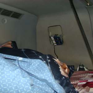 Camion „capitonat” cu tutun