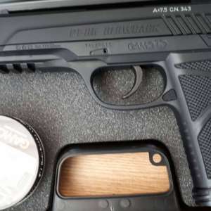 Pistol cu capse confiscat la frontieră