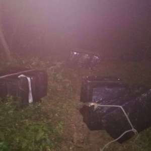 Ţigări de contrabandă descoperite la frontieră