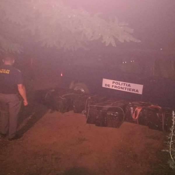 Ţigări de contrabandă descoperite la frontieră