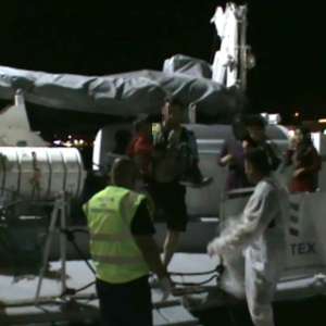 21 children and 34 adults were rescued by the Romanian border guards on Frontex mission in Greece