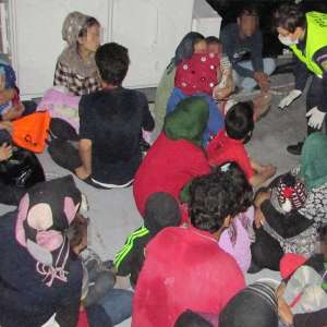 21 children and 34 adults were rescued by the Romanian border guards on Frontex mission in Greece
