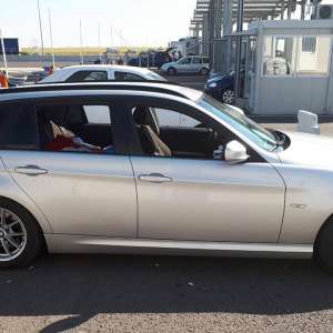 Autoturism furat din Germania, depistat la P.T.F. Nădlac