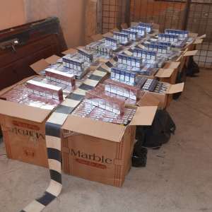 Aproximativ 18.000 pachete cu ţigări de contrabandă, confiscate la frontiera de nord