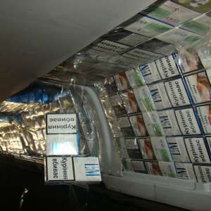 Peste 7.500 pachete țigări de contrabandă, confiscate de polițiștii de frontieră