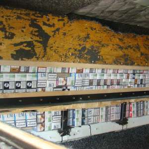 Peste 7.500 pachete țigări de contrabandă, confiscate de polițiștii de frontieră