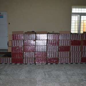 Peste 18.000 pachete țigări confiscate la frontiera de nord