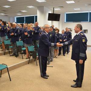 Momente emoționante pentru treisprezece polițiști de frontieră, la finalul carierei profesionale