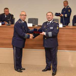 Momente emoționante pentru treisprezece polițiști de frontieră, la finalul carierei profesionale