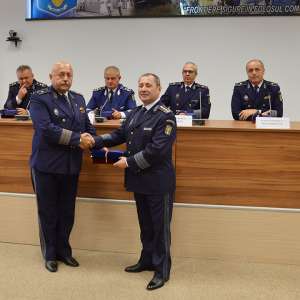 Momente emoționante pentru treisprezece polițiști de frontieră, la finalul carierei profesionale