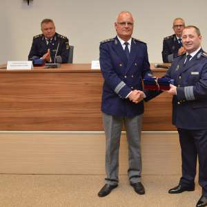 Momente emoționante pentru treisprezece polițiști de frontieră, la finalul carierei profesionale