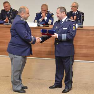 Momente emoționante pentru treisprezece polițiști de frontieră, la finalul carierei profesionale