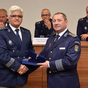 Momente emoționante pentru treisprezece polițiști de frontieră, la finalul carierei profesionale