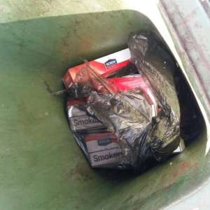 Ţigări si tutun mărunţit nedeclarate, descoperite la P.T.F. Galaţi-port   