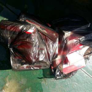 Ţigări si tutun mărunţit nedeclarate, descoperite la P.T.F. Galaţi-port   