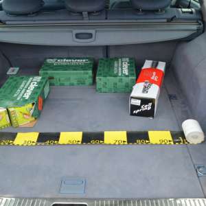 2600 cartuşe de vânătoare, confiscate de poliţiştii de frontieră gălăţeni