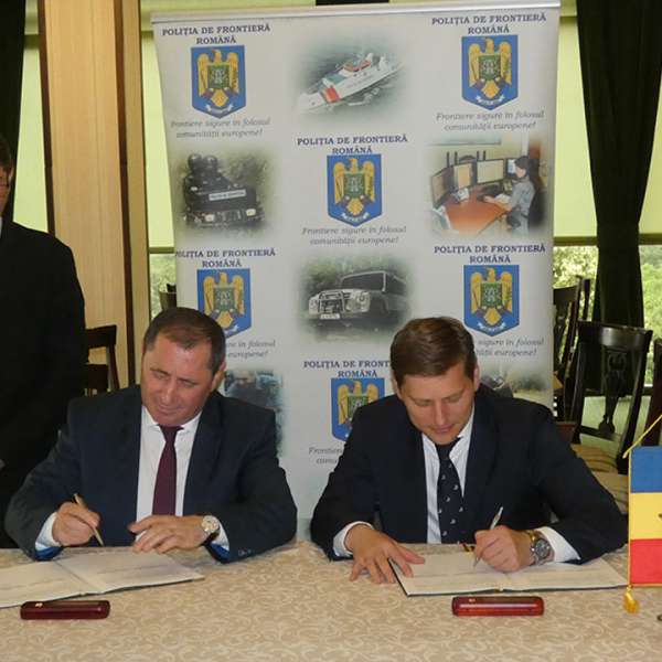 Official meeting between the heads of Border Police from Romania and Republic of Moldova