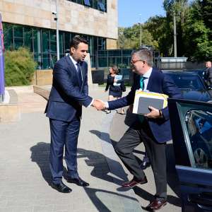 Întâlnirea Secretarului de Stat, Daniel Robert Marin, cu domnul Julian King, Comisar European responsabil pentru Securitatea Uniunii