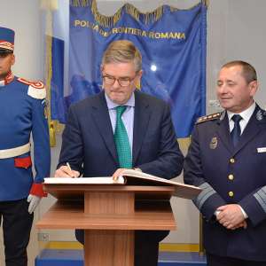 Întâlnirea Secretarului de Stat, Daniel Robert Marin, cu domnul Julian King, Comisar European responsabil pentru Securitatea Uniunii